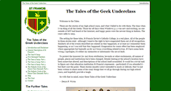 Desktop Screenshot of geekunderclass.wyrmworld.com